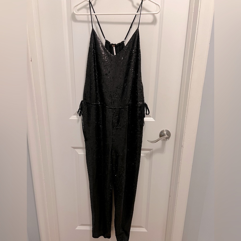 Free People Sequin JumpSuit